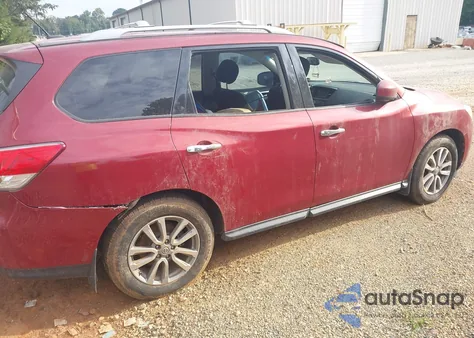 2015 Nissan Pathfinder Sv из США, поврежденный, VIN 5N1AR2MNXFC634396